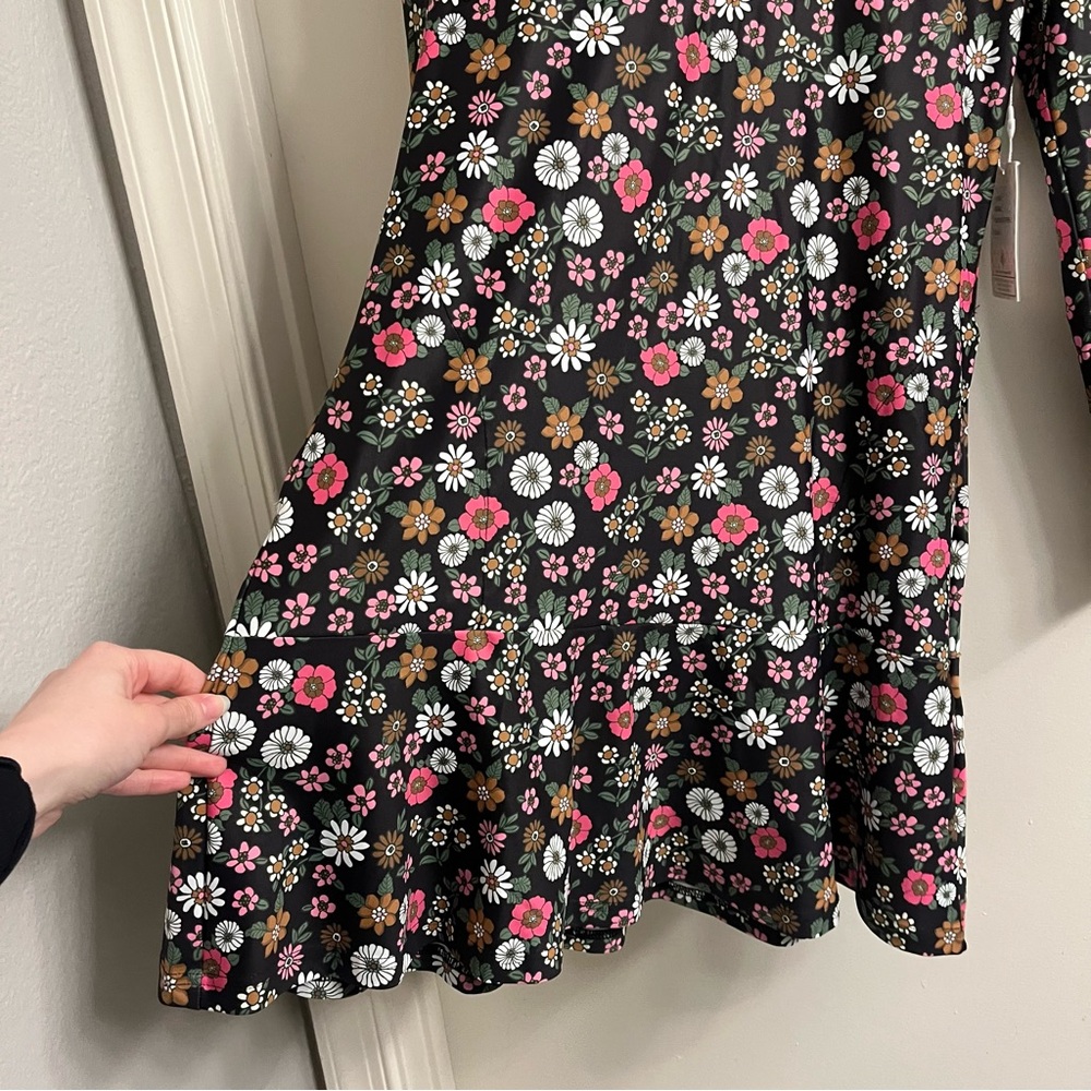 NWT Smith & Quinn Annie Dress Midnight Poppies Small - Picture 6 of 13